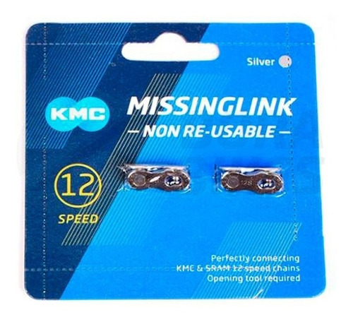 Kit X2 Conectores Cadena Missinglink Kmc 12v - Spitale Bikes