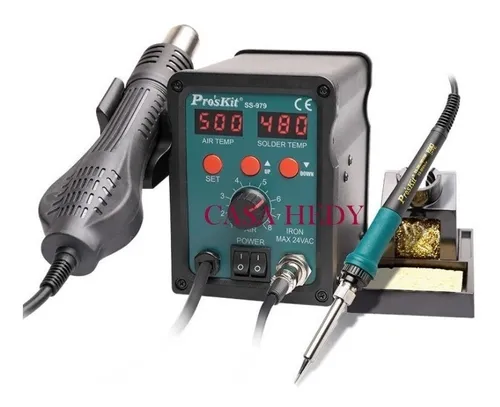 comprar Estacion Soldado Proskit Ss-979 700w Temperatura 500°c 60w comprar Estacion Soldado Proskit Ss-979 700w Temperatura 500°c 60w