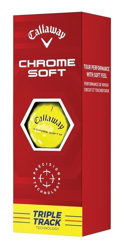 Pelotas Callaway Chrome Soft Triple Track X 3