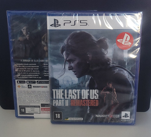 The Last Of Us Part Ii Remastered Ps5 Mídia Física Lacrado