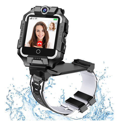 Reloj Inteligente 4g Para Niño Divertido Doble Camara 360° 3