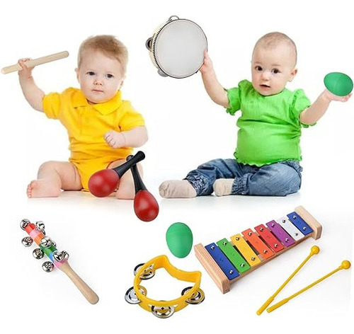 Ótimo Valor Conjunto De 22 Instrumentos De Percussão Para
