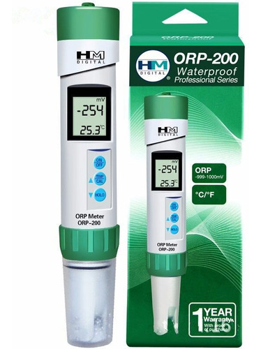Hm Digital Medidor Profesional Orp/redox Impermeable Orp-200