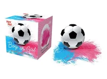 Comprar Gender Reveal Pelota Futbol Reveladora Genero Polvo Holi  Azul