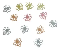 Comprar Abejas Troqueladas Pasteles - Goma Eva Glitter (40 U Total) Color A Elección Abejas Troqueladas En Tonos Pasteles