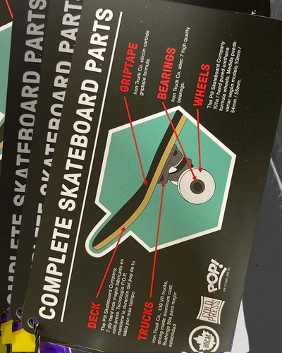 Imagen 4 de 7 de Tabla Skate Completa Pill Classic Logo 8.0 | Laminates