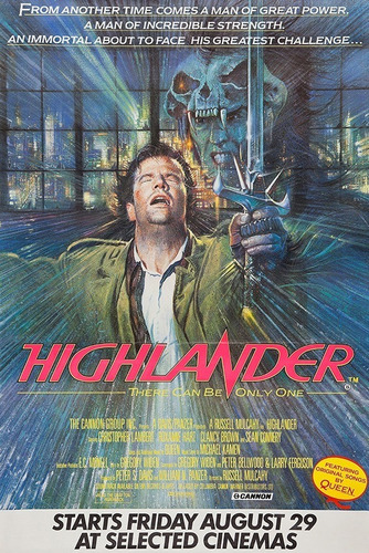 Highlander Poster De La Película Original