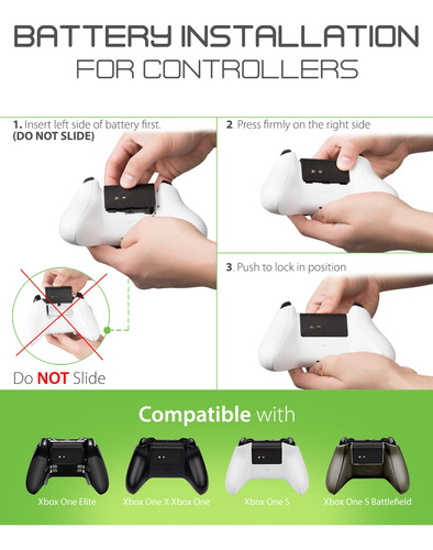 Cargador Dual Para Control Xbox One Fosmon Con Indicador