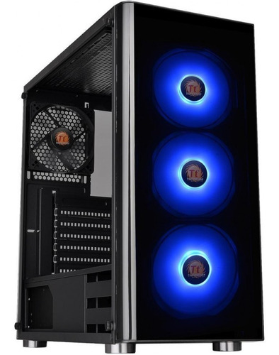 Gabinete Gamer Thermaltake V200 Rgb Vidrio Templado 