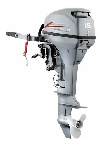 Imagem 1 de 3 de Motor De Popa Hidea 15 Hp 2t