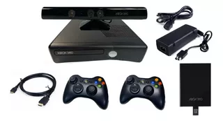 Microsoft Xbox 360 Kinect Slim 2ctrl 500gb 200multijuegos