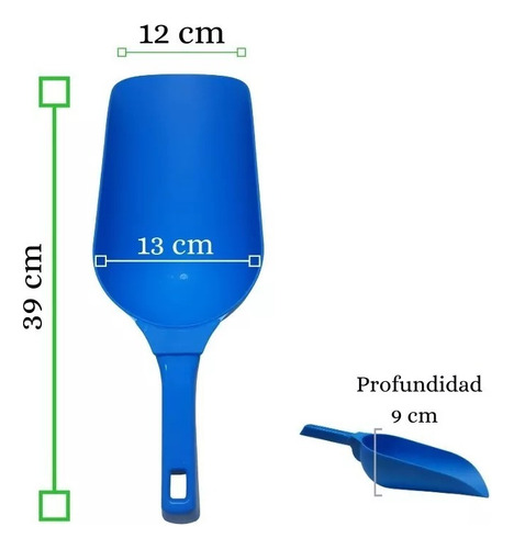 Cucharones Industrial Semillero Resistentes 1 Kilo (30 Pzas)