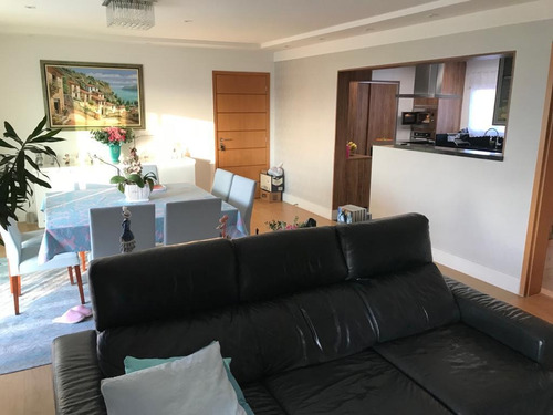 Imagem 5 de 14 de Apartamento Mobiliado 150m² 3 Suites 3 Vagas Vl Rosália