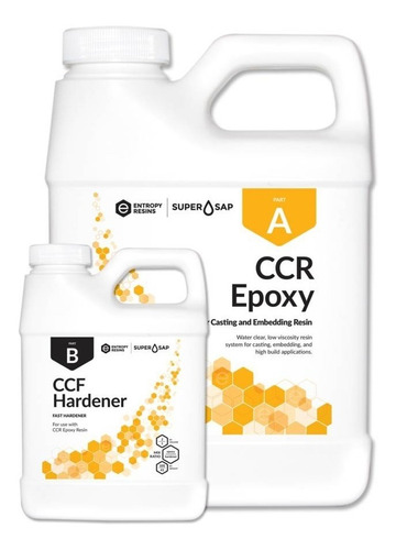 Resina Epoxica Transparente A+b Entropy 6kg Altos Espesores