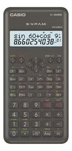 Casio Fx350ms-2 Calculadora Científica 240 Funcion Para Secu