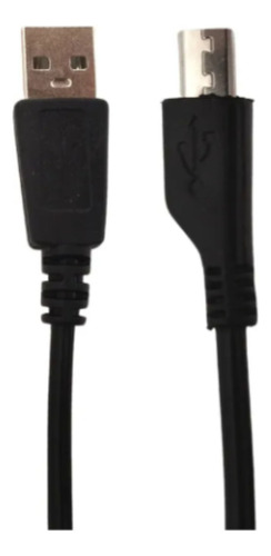 Cabo De Dados Carregador Usb Micro-usb V8 Turbo + Cor Preto