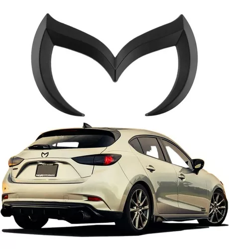  Emblema Mazda Negro Mate | Meses sin intereses