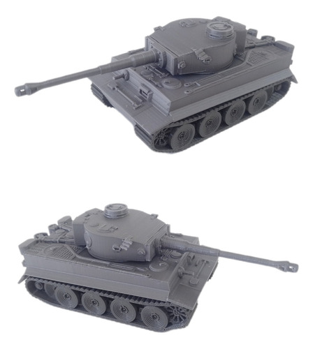 Tiger Ausf H1 Escala 1/72 Arbatrus Gris