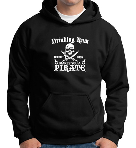 Sudadera Pirata Piratas Fiesta Ron 