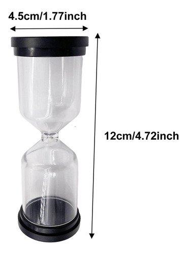 2 Reloj De Arena Rellenable, Gestión Del Tiempo, Reloj De