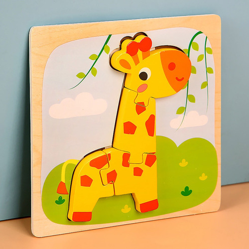 Nuevo Puzle De Madera For Bebés H Kids, Rompecabezas De