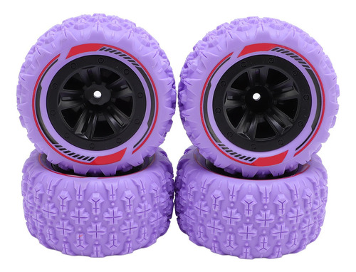 Juego De Neumáticos Violet Rc Para Ruedas De Coche, 4 Unidad