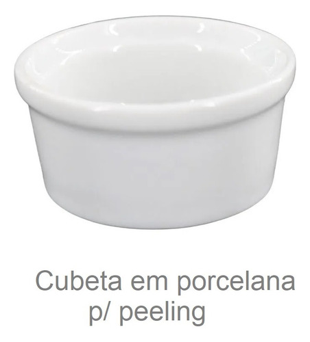 Cubeta De Porcelana Tam. P/ Peeling Químico, Estética Facial