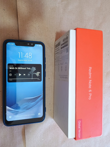 Xiaomi Redmi Note 6 Pro (ver Descrição) Preto (Usado)