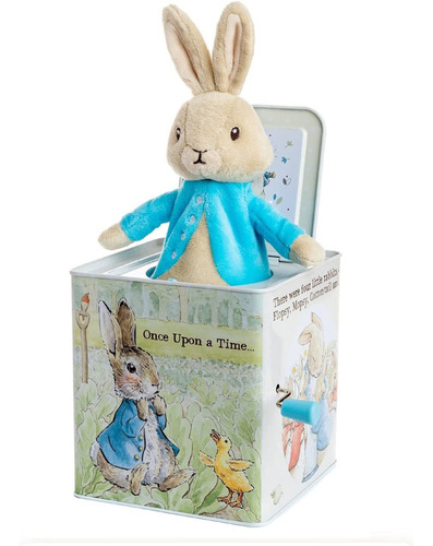 Muñeco Caja  Sorpresas Musical Beatrix Potter Peter Rabbit