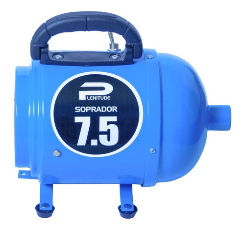 Soprador Petshop Banho E Tosa Plenitude 7.5 2 Velocidades Cor Azul 220V