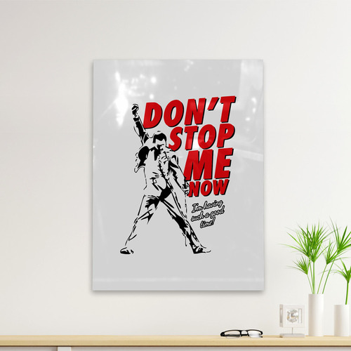 Cuadro Deco Don't Stop Me Now (d1693 Boleto.store)