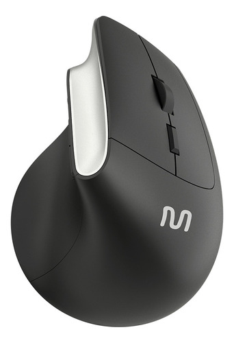 Mouse Sem Fio Vertical Clique Silencioso 1600dpi Multi Mo384