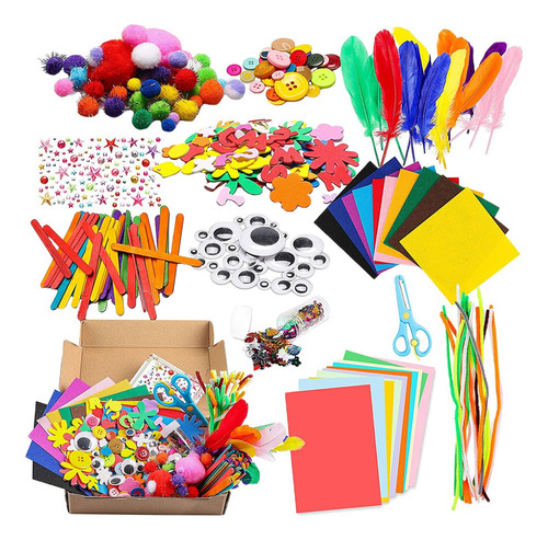 Diy Kids Crafts Supplies Kit Todo En Collage Collage