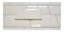 Comprar Azulejo Subway Biselado 10x20 Blanco Brillante X M2 Ms