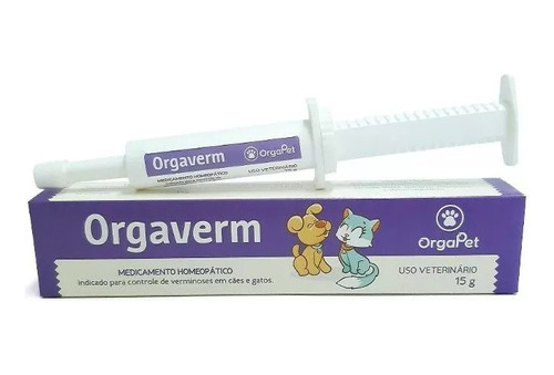 Orgapet Orgaverm Seringa Com - 15g