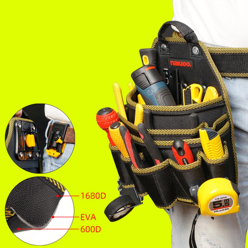 Tool De Ferramenta De Eletricista Bolsa De Ferramenta 27cm