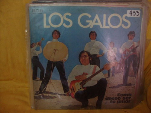 Vinilo Los Galos Como Deseo Ser Tu Amor M4