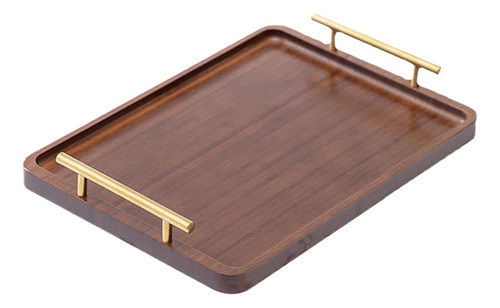 Bandeja De Madera Para Servir, Bandeja Para Mesa De 40x30cm