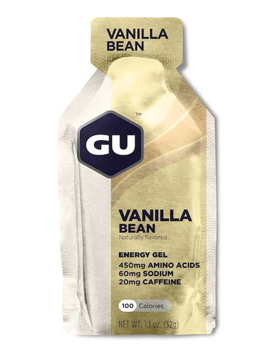 Gel Energy Gel Gu Vainilla Bean 3 - Unidad a $12350