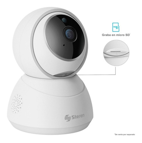 Imagen 7 de 10 de Camara De Seguiridad Wifi Ethernet Full Hd Steren Cctv-219