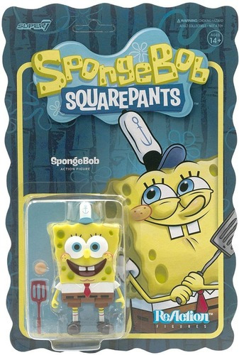 Figura Bob Esponja Super 7 Sponge Bob