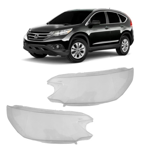 Lente Optica Acrilico P/ Honda Crv Cr-v 2012 2013 2014 2015