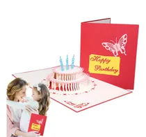 Comprar Tarjetas De Felicitación Emergentes 3d De Cumpleaños Tarjeta