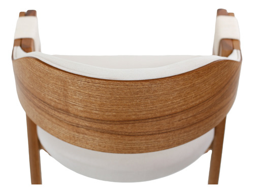 Cadeira Jantar Madeira Estofado Caramelo 8 Un Frete Grátis Liso Castanho Claro Linho Cru Off White