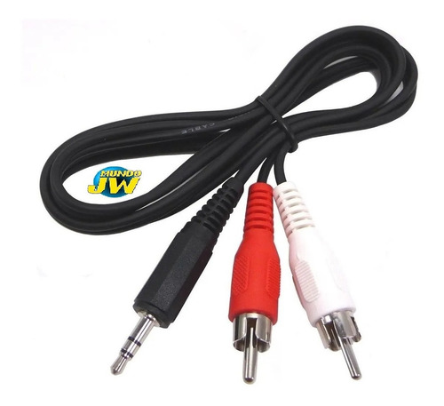 Cable Audio Mini Plug 3.5 Stereo A 2 Rca Auxiliar 