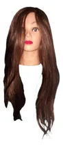 Comprar Cabeza De Practica Fortex 80% Pelo Natural Peluqueria Barber