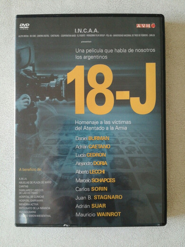 18-j - Documental Acerca Atentado Amia - Dvd Original