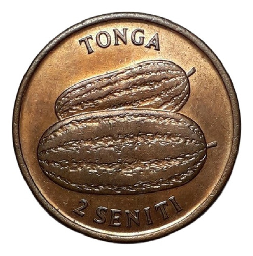 Tonga - 2 Seniti 1975 Fao - Km 43 (ref 237)