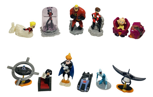 Los Increibles Kinder 2004 Colección Completa - Set X11 (Usado)