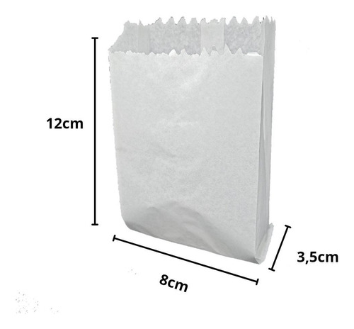 Saco Papel Mono Pipoca 1 Pc Quantidade: 500 Unidades